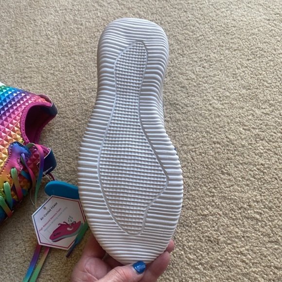 NWT FREEWALK Air-Cooled Foam Rainbow Super Lightweight Walking Shoes in Size 9 - Picture 8 of 13